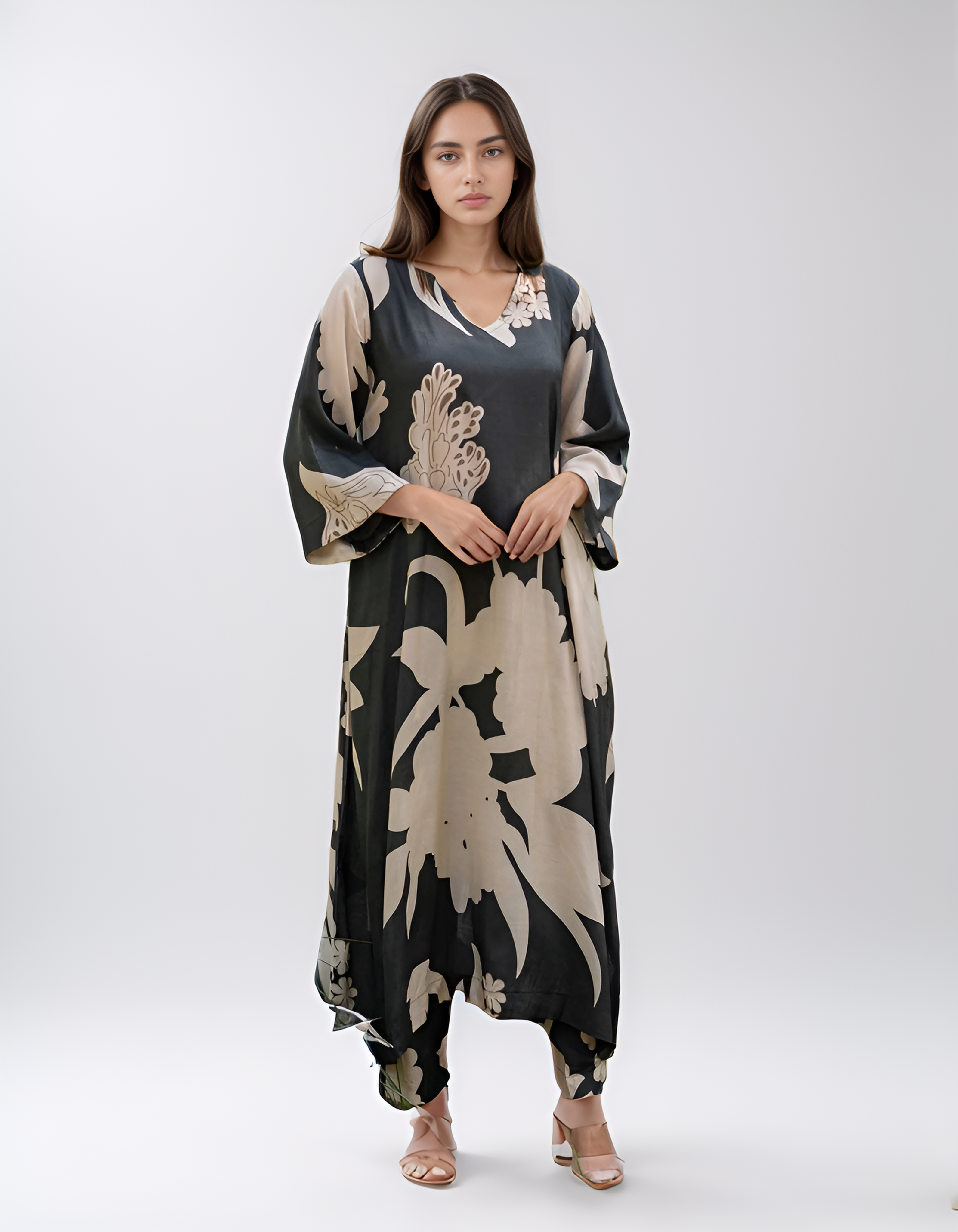 Midnight Lilly Kurta Set