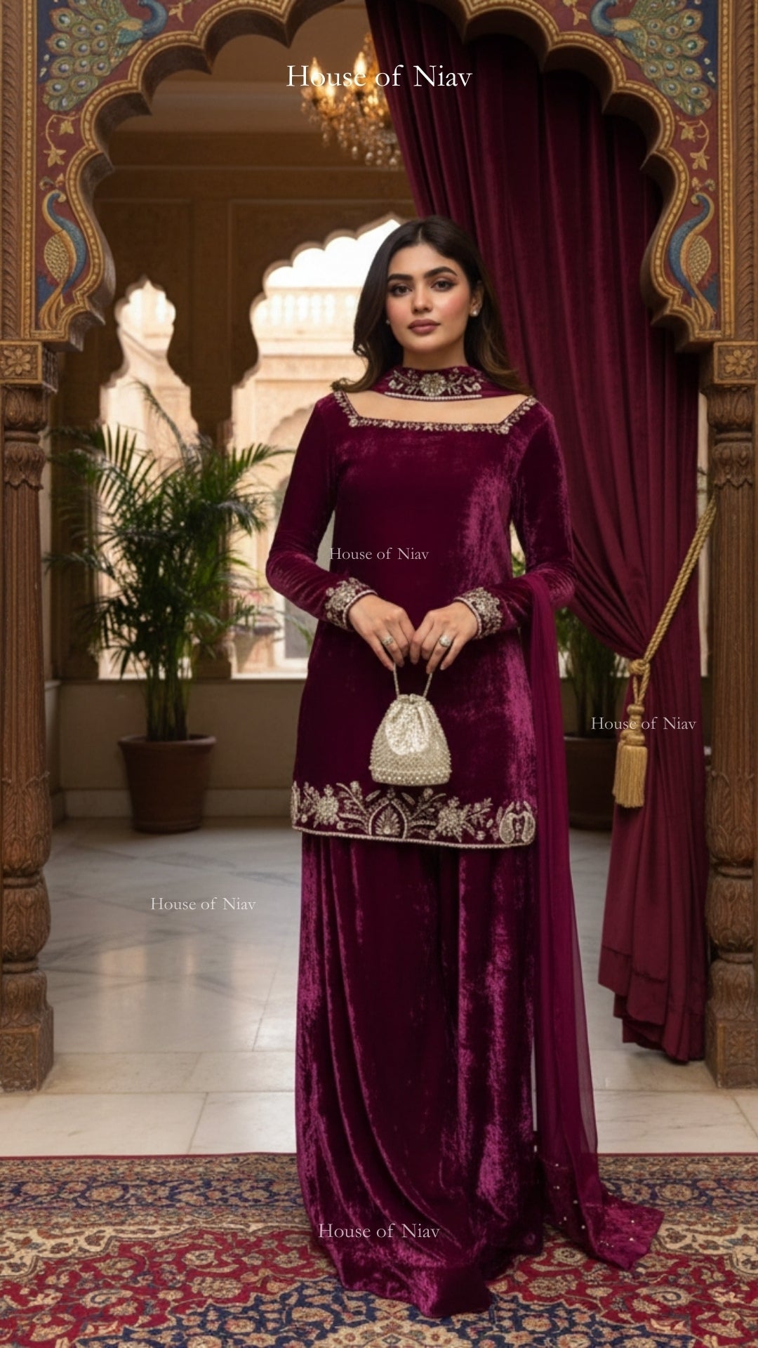 Amethyst Velvet-Suit