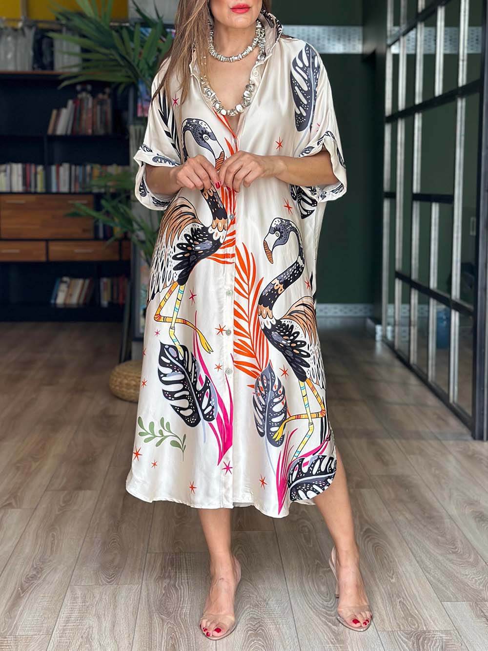 Tropical Echo Dress