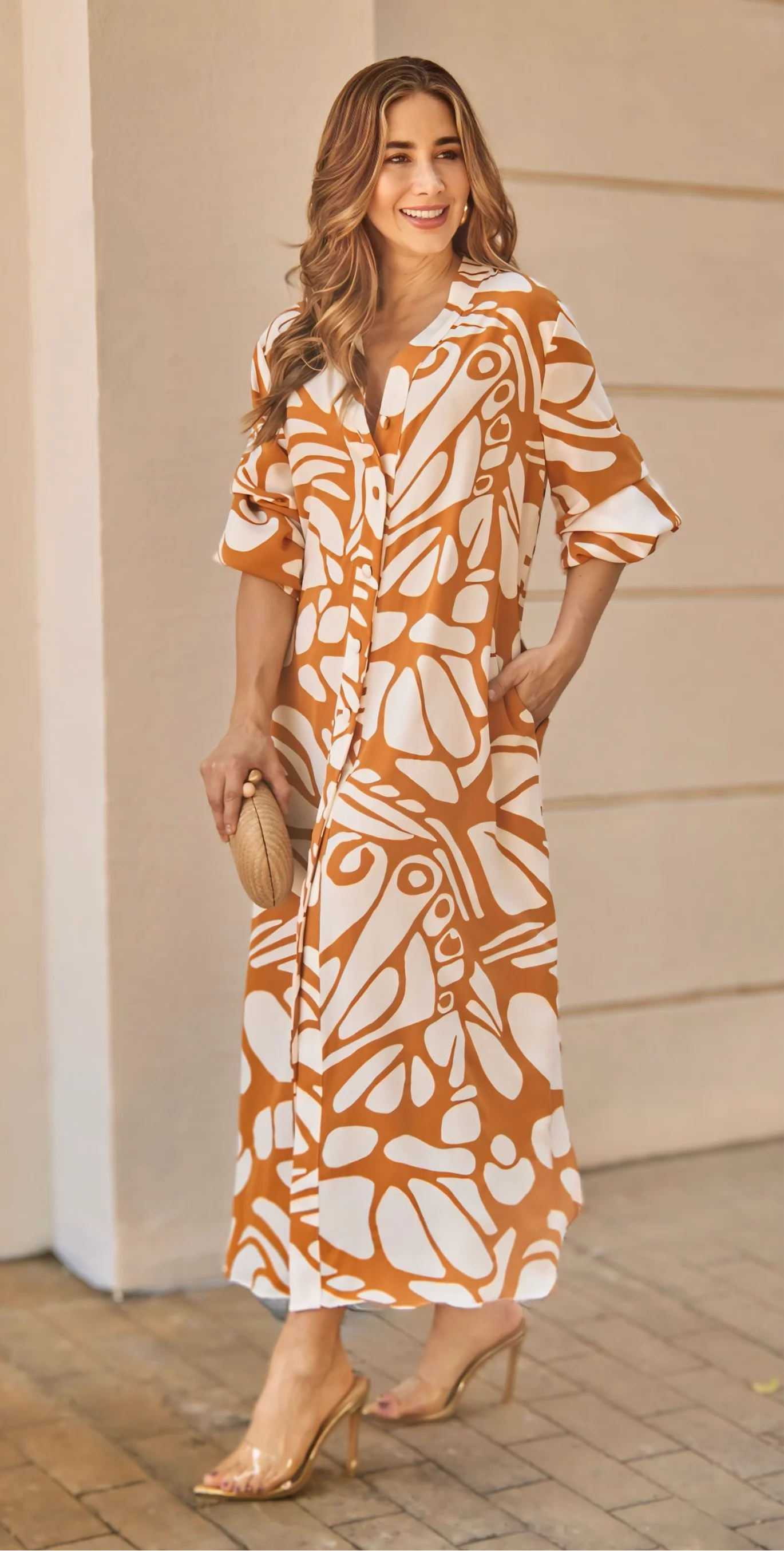 Citrus Dream Long Dress