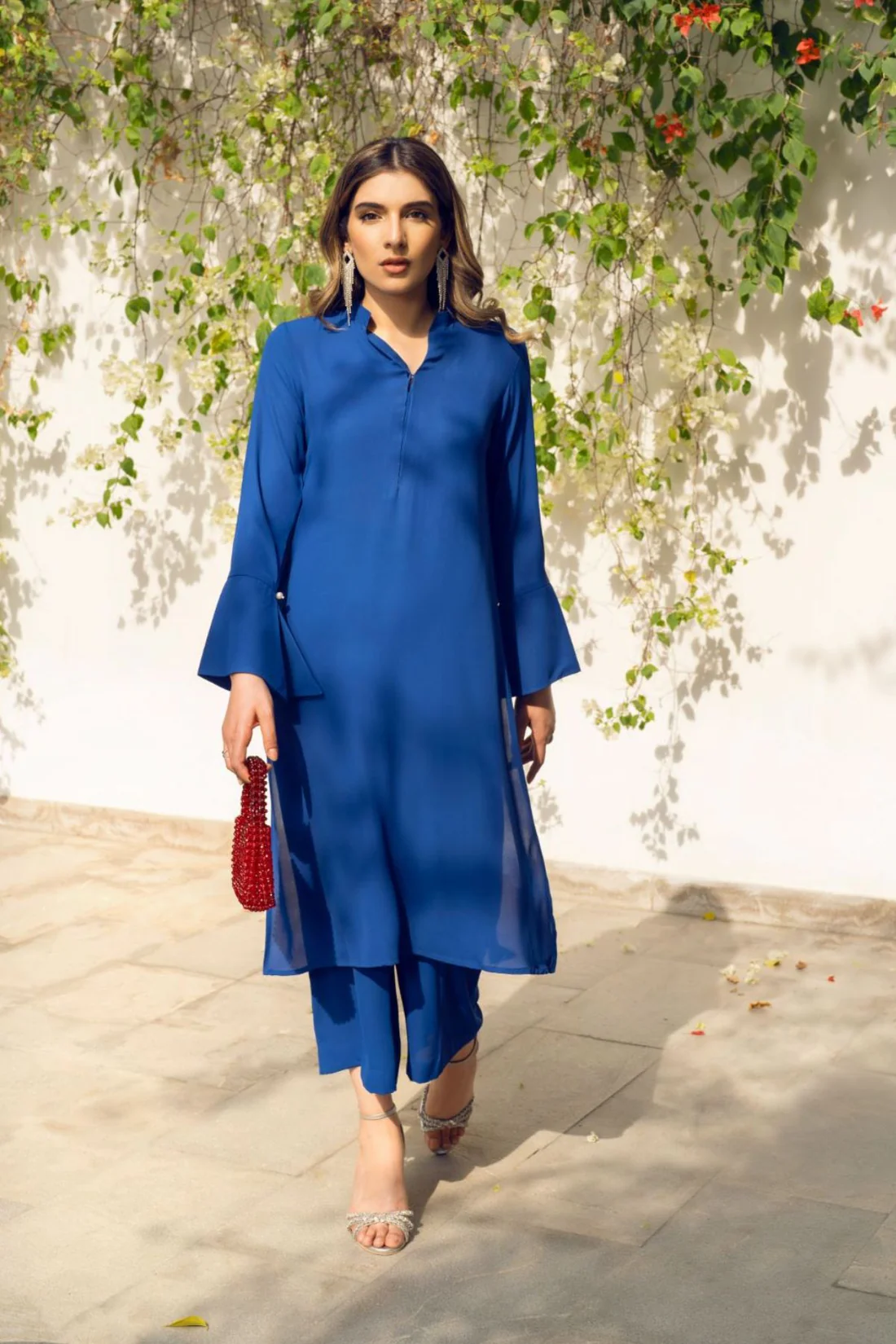 Indigo Embrace Kurta Set