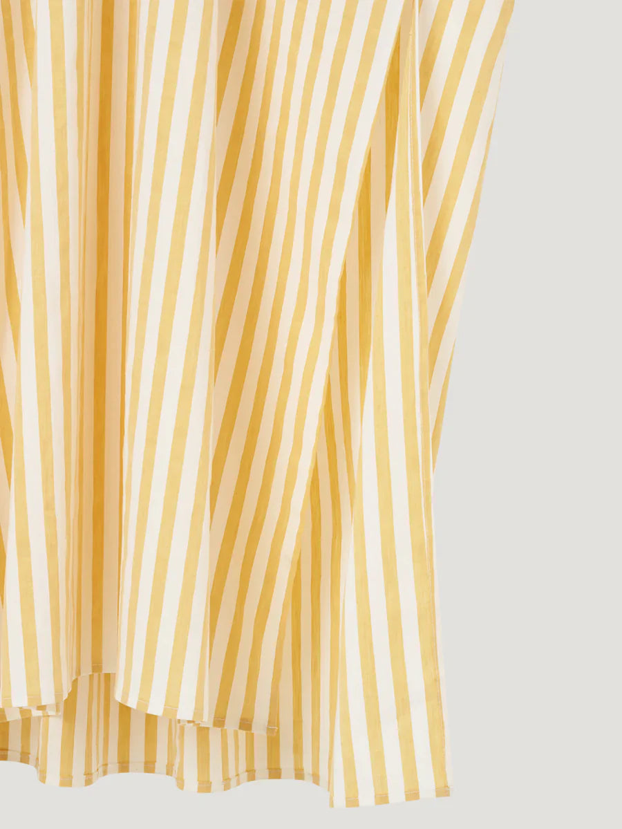 Vertical Stripes Shirt Dress