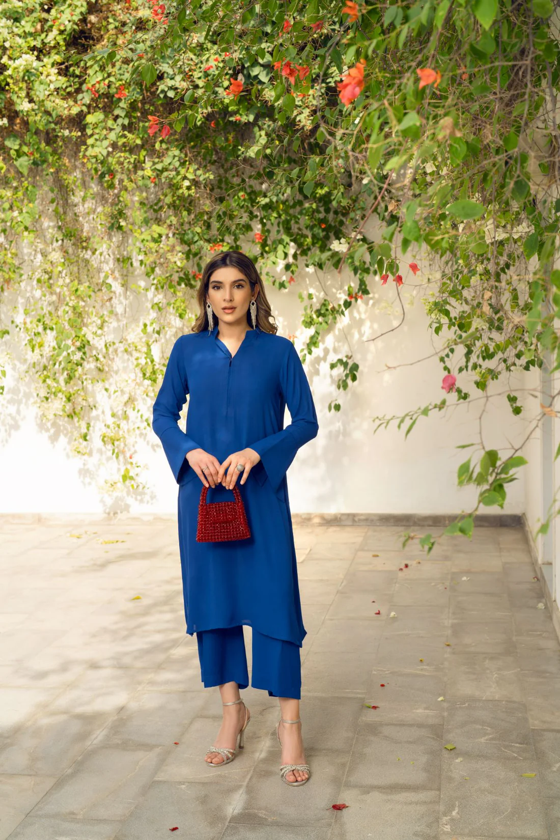 Indigo Embrace Kurta Set