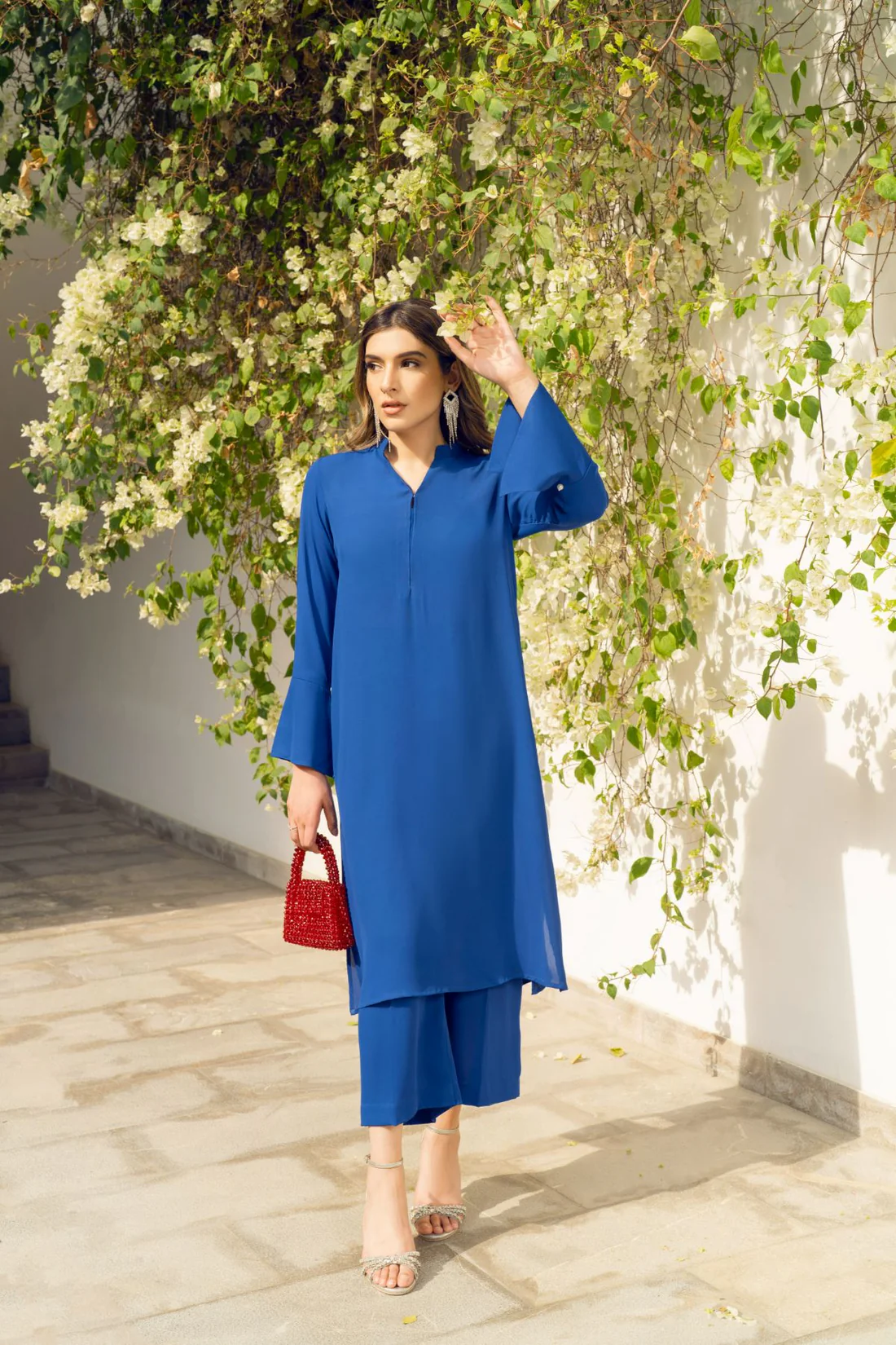 Indigo Embrace Kurta Set