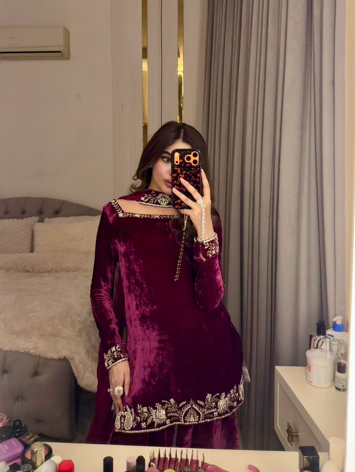 Amethyst Velvet-Suit