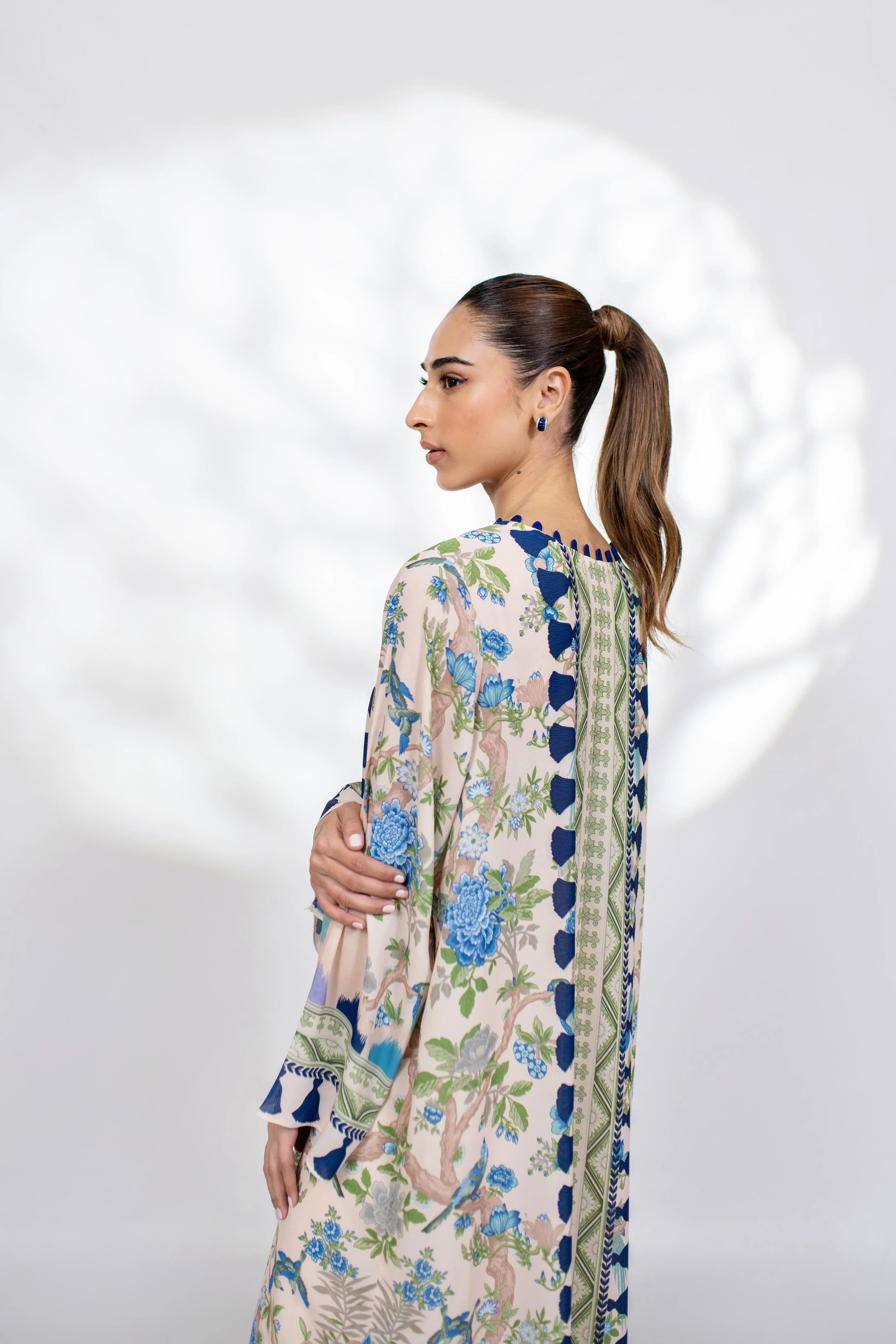 Fleur Long Kaftaan Dress