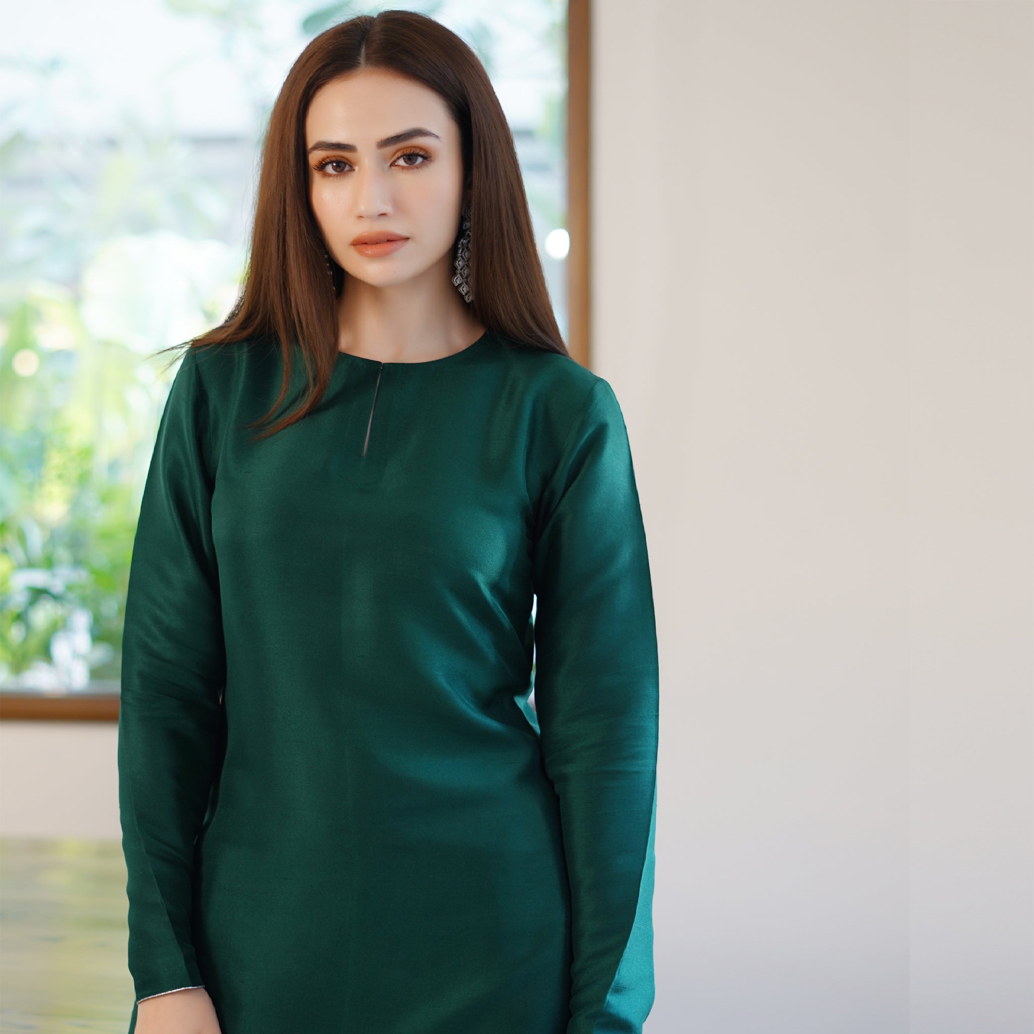 Emerald farshi salwar set