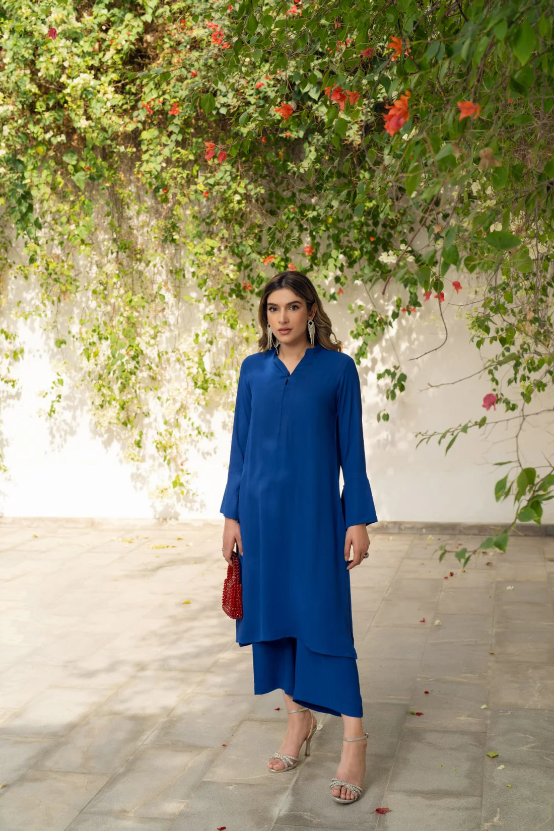 Indigo Embrace Kurta Set