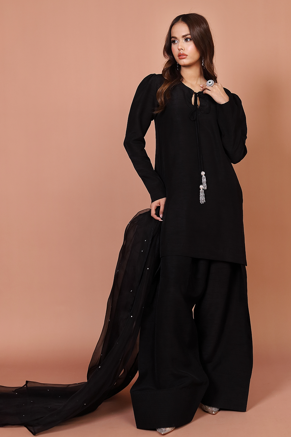 Noir Farshi Salwar Set