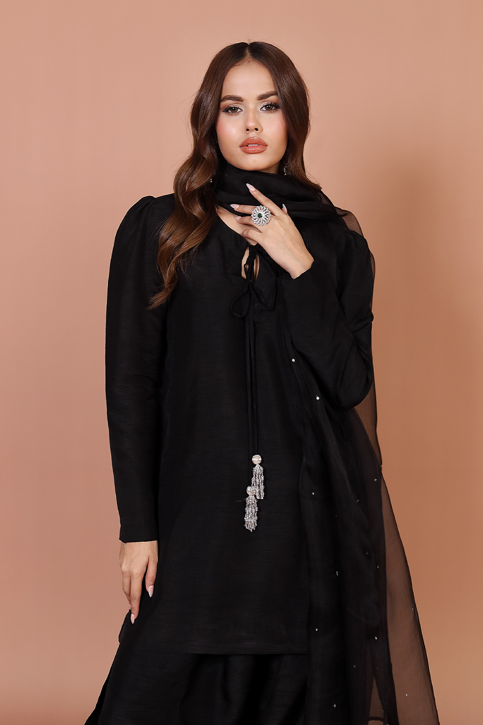 Noir Farshi Salwar Set