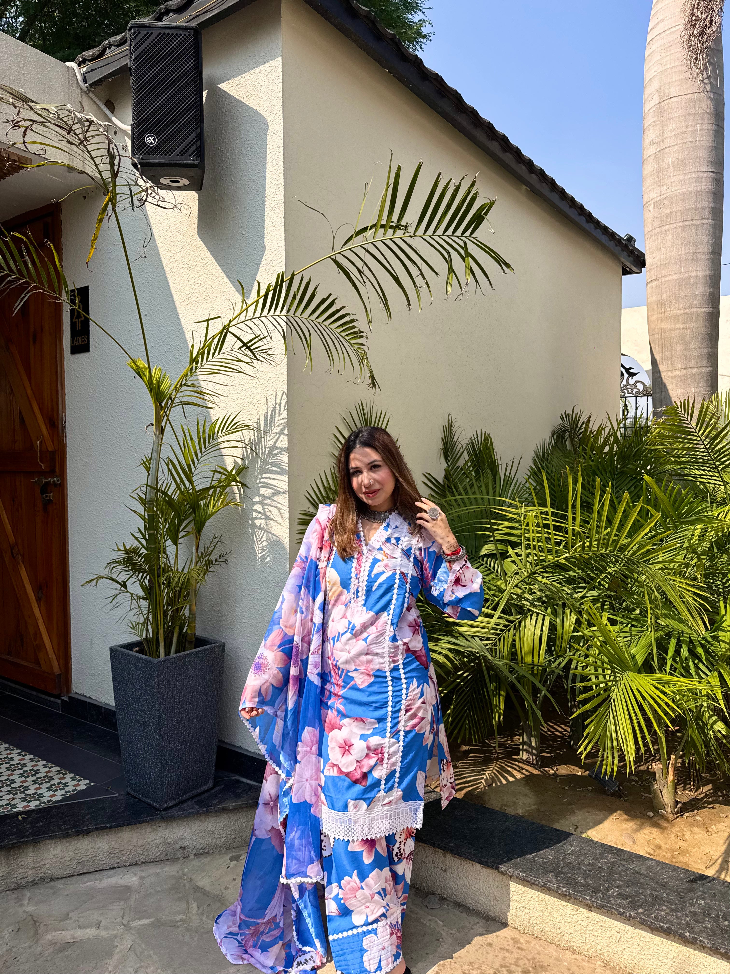 Florvella Farshi Salwar Set