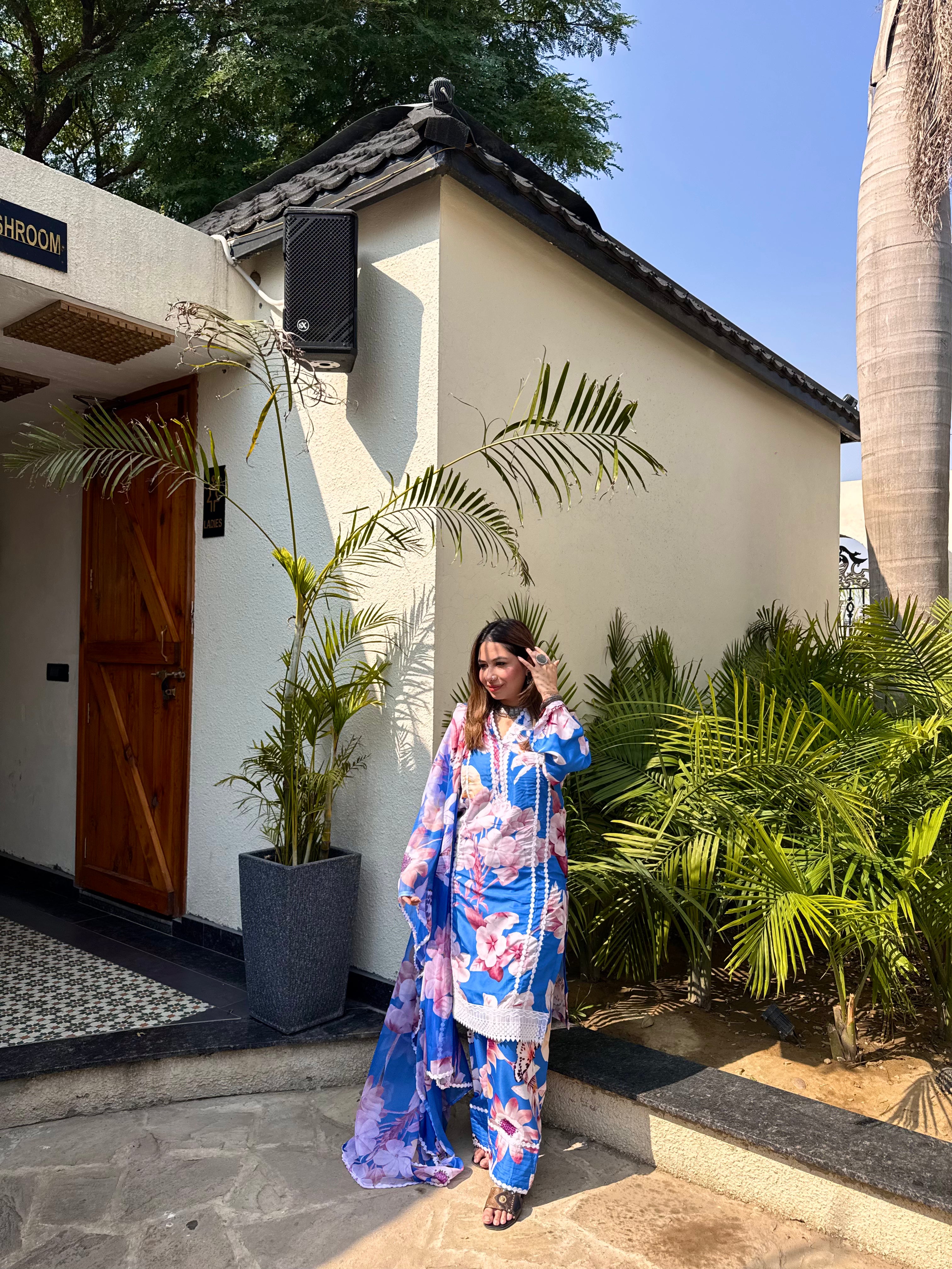 Florvella Farshi Salwar Set