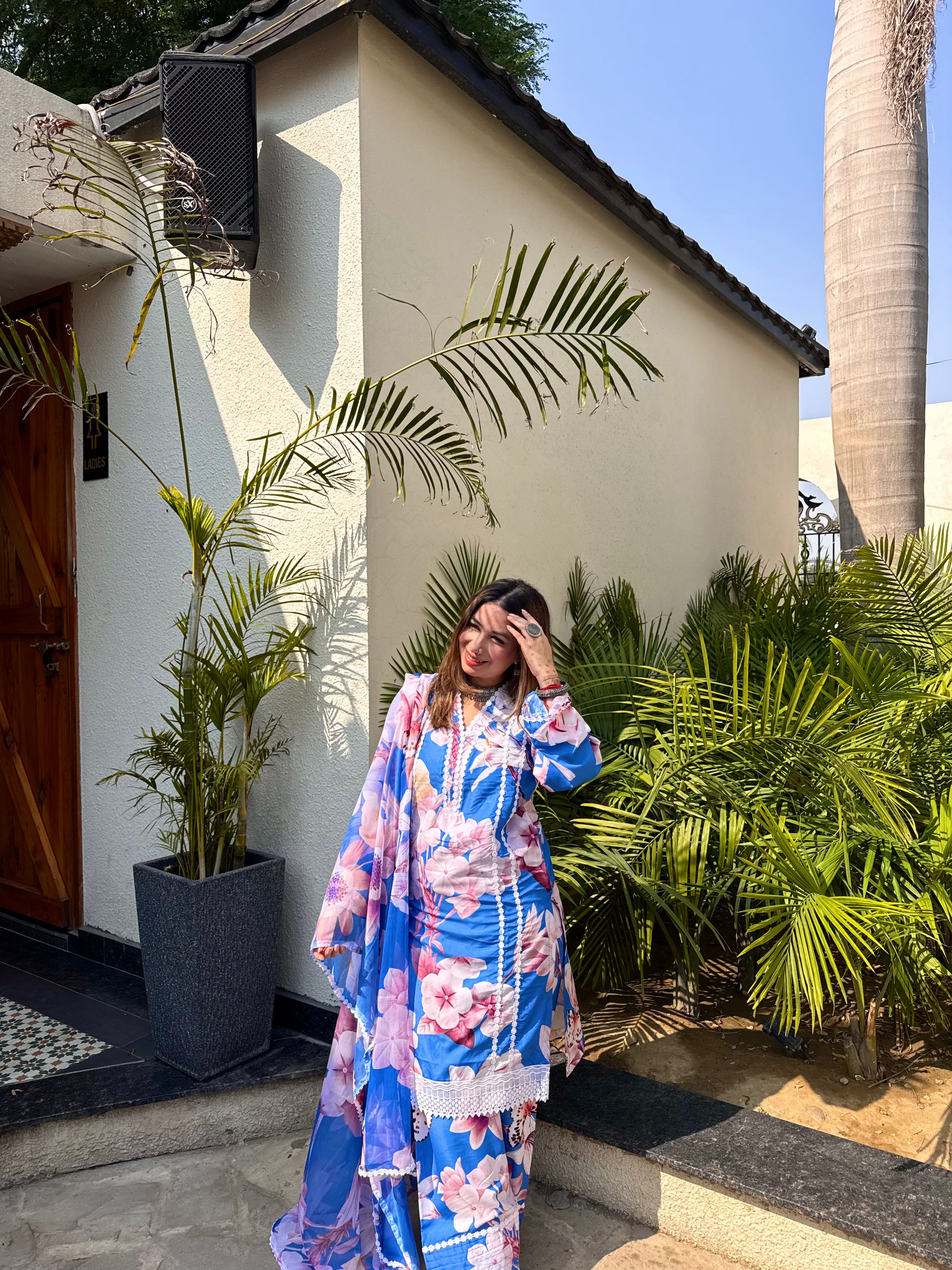 Florvella Farshi Salwar Set