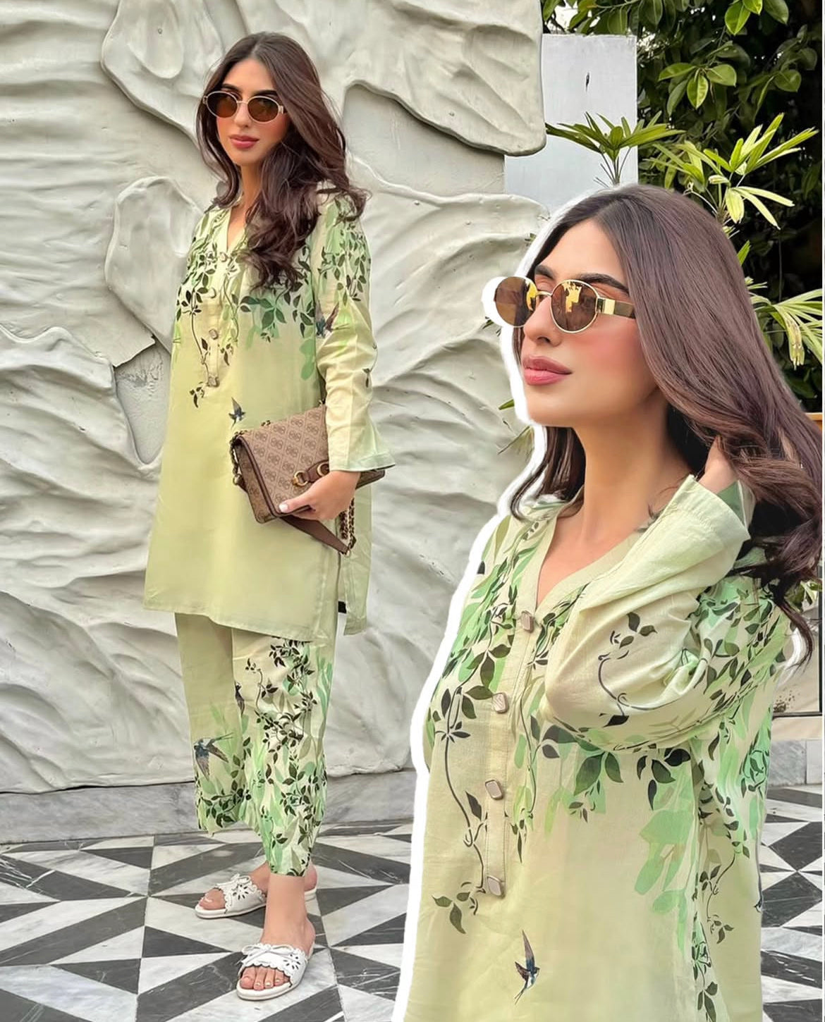 Verdant Canopy Co-ord Set