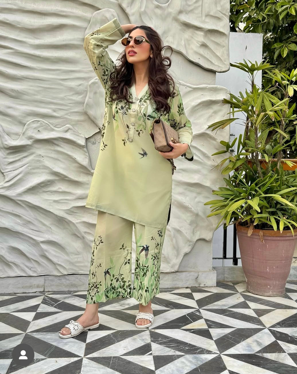 Verdant Canopy Co-ord Set