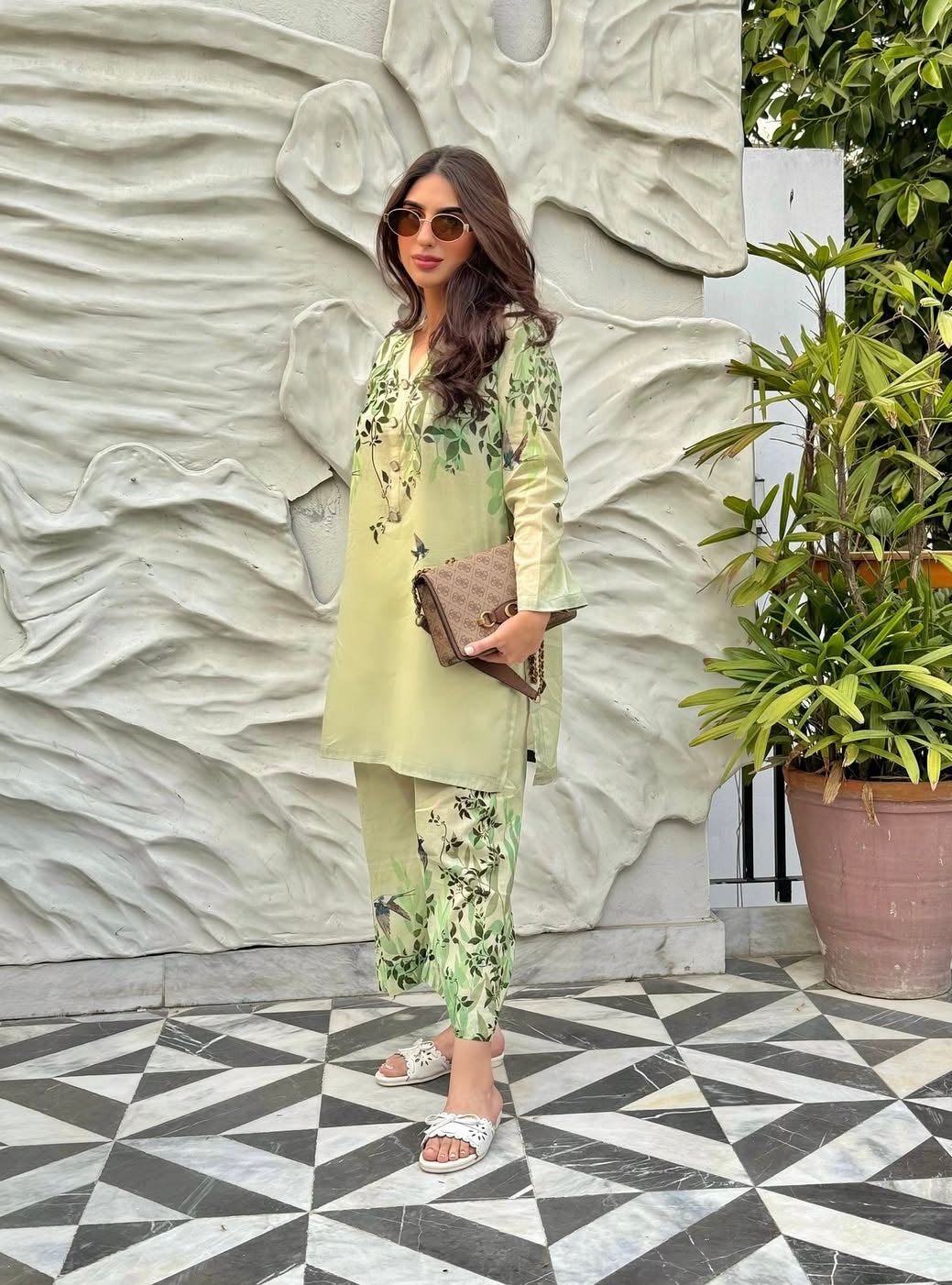 Verdant Canopy Co-ord Set