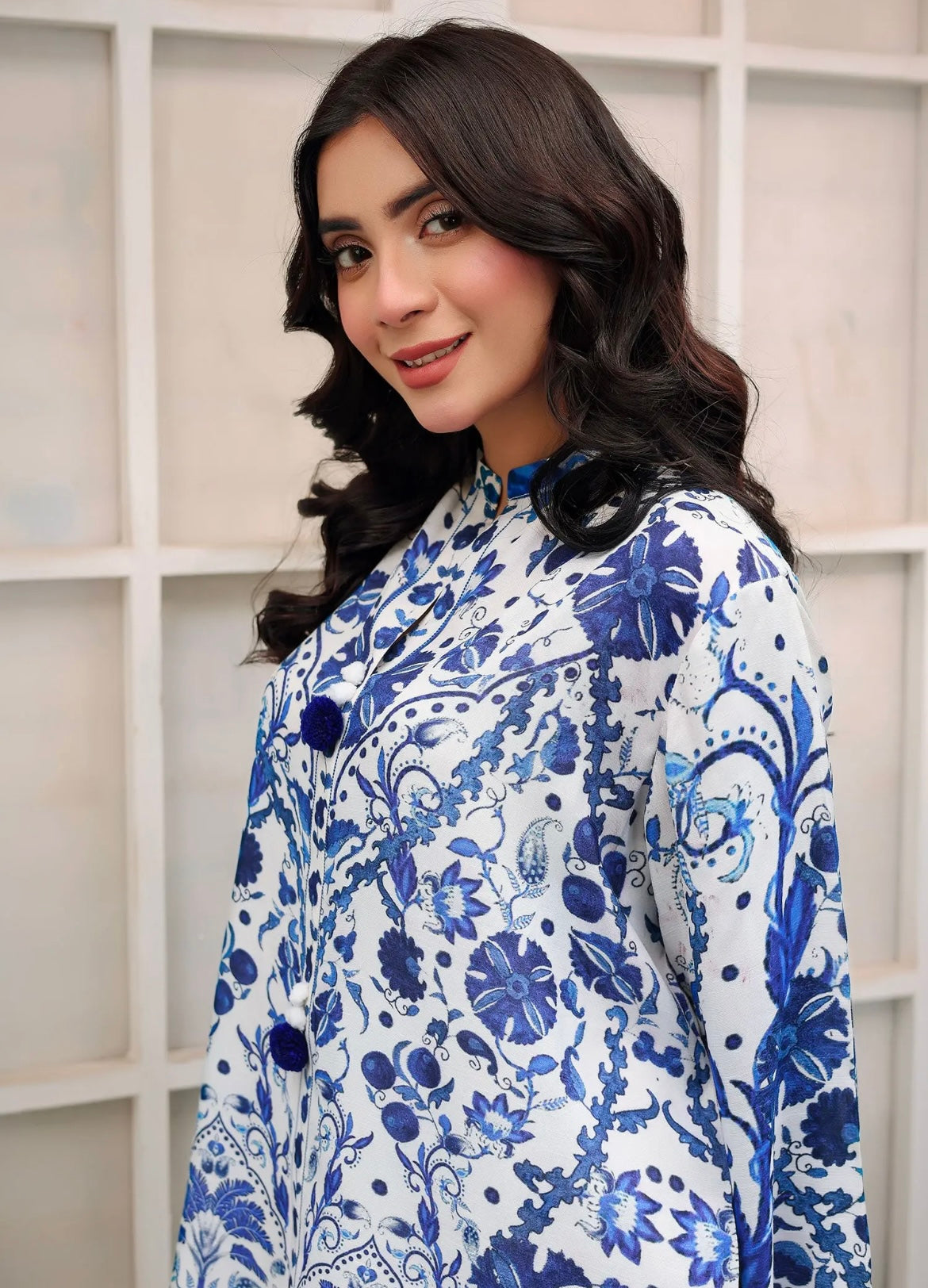 Porcelain Bloom Co-ord Set