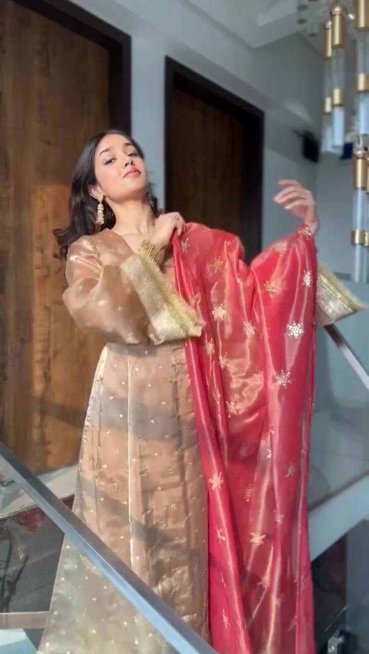 Corset Back kurta 3 Piece Set
