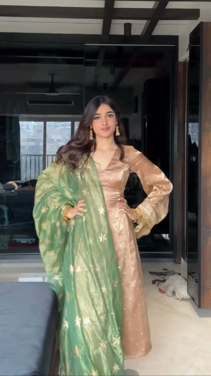 Corset Back kurta 3 Piece Set