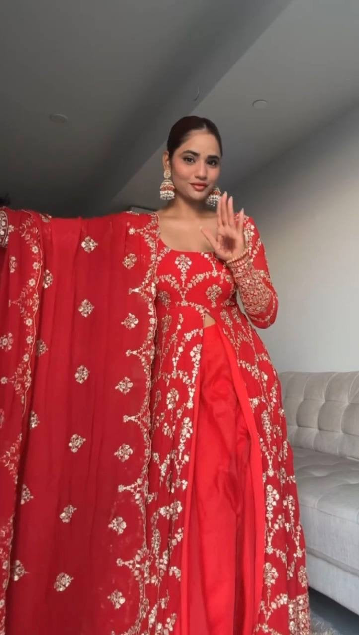 Scarlet Rhapsody Anarkali