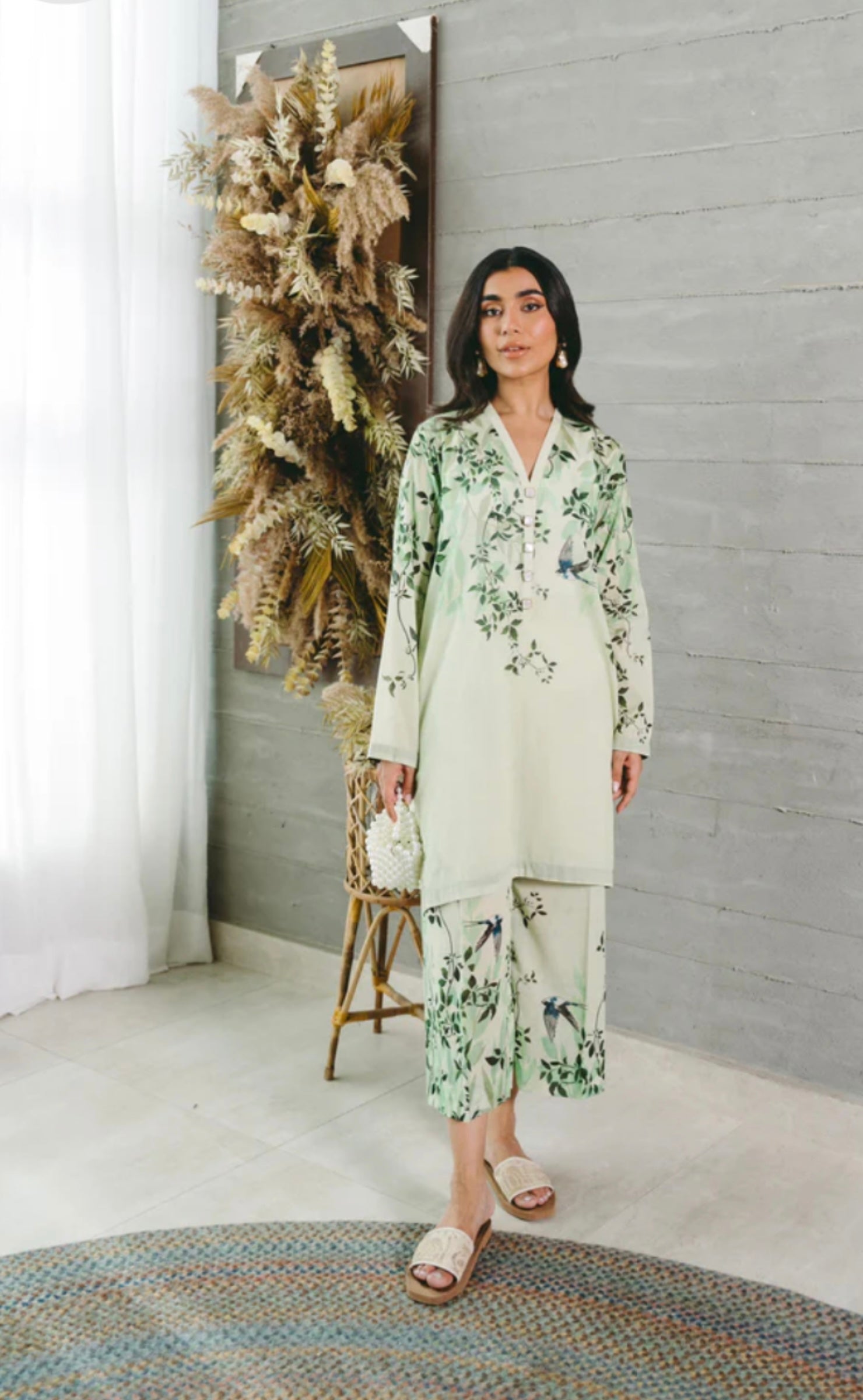 Verdant Canopy Co-ord Set