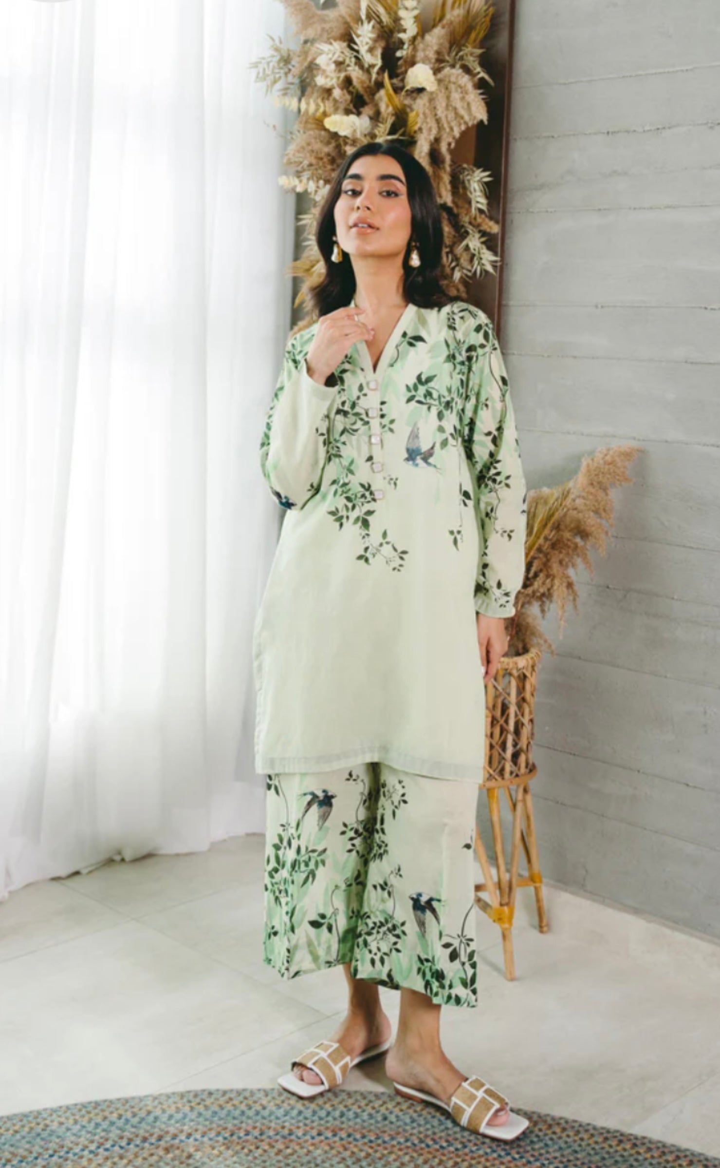 Verdant Canopy Co-ord Set