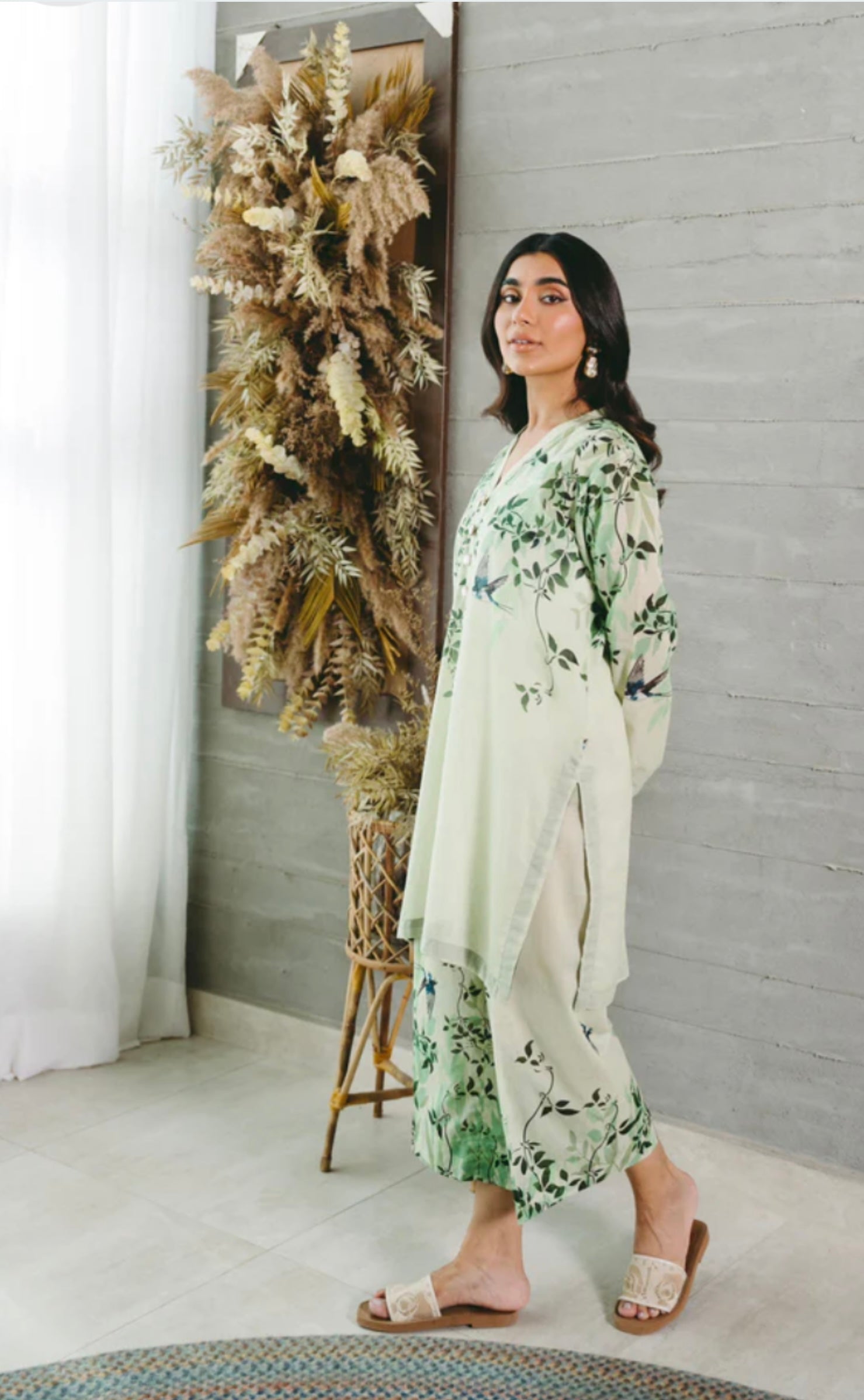 Verdant Canopy Co-ord Set