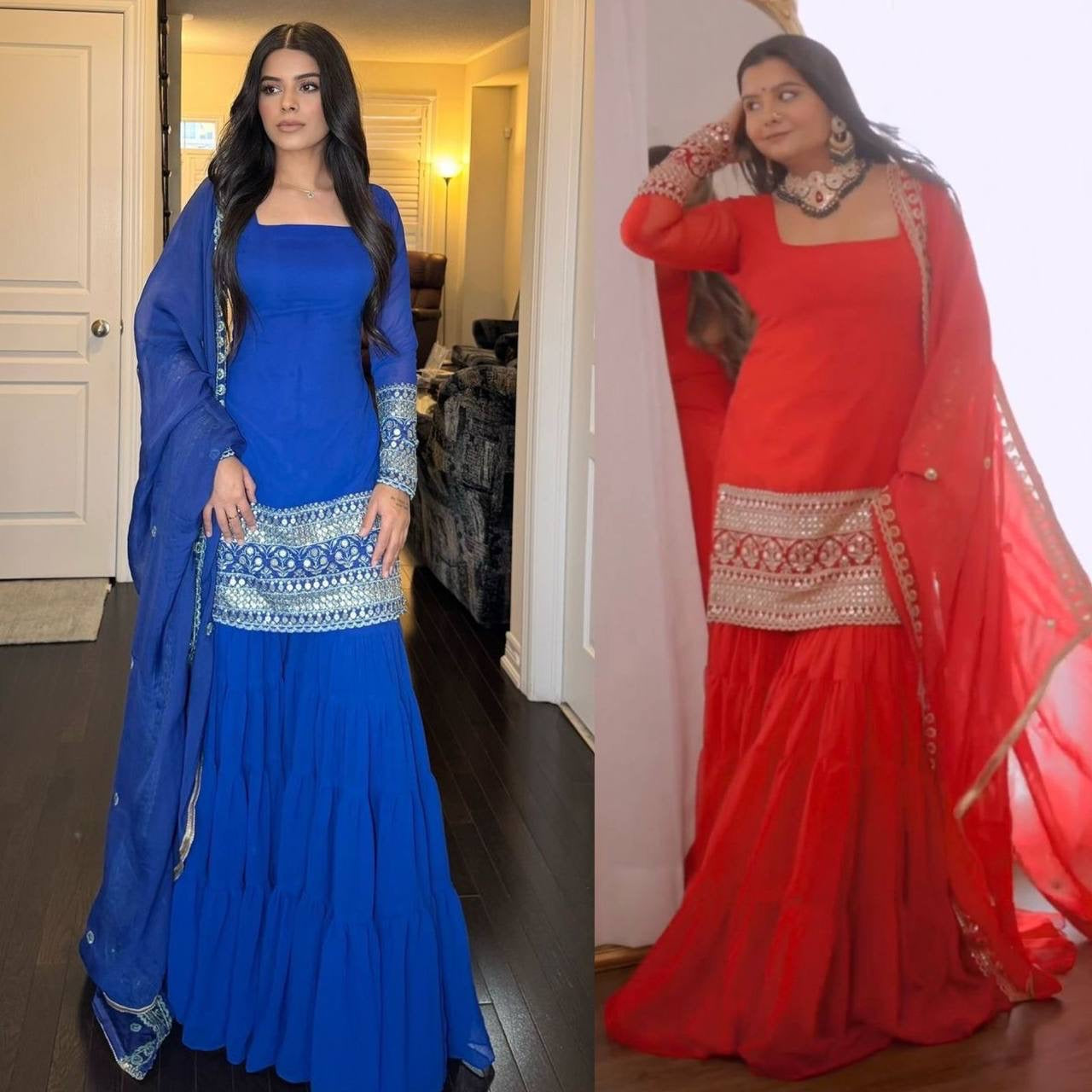 Zaariya Sharara Set