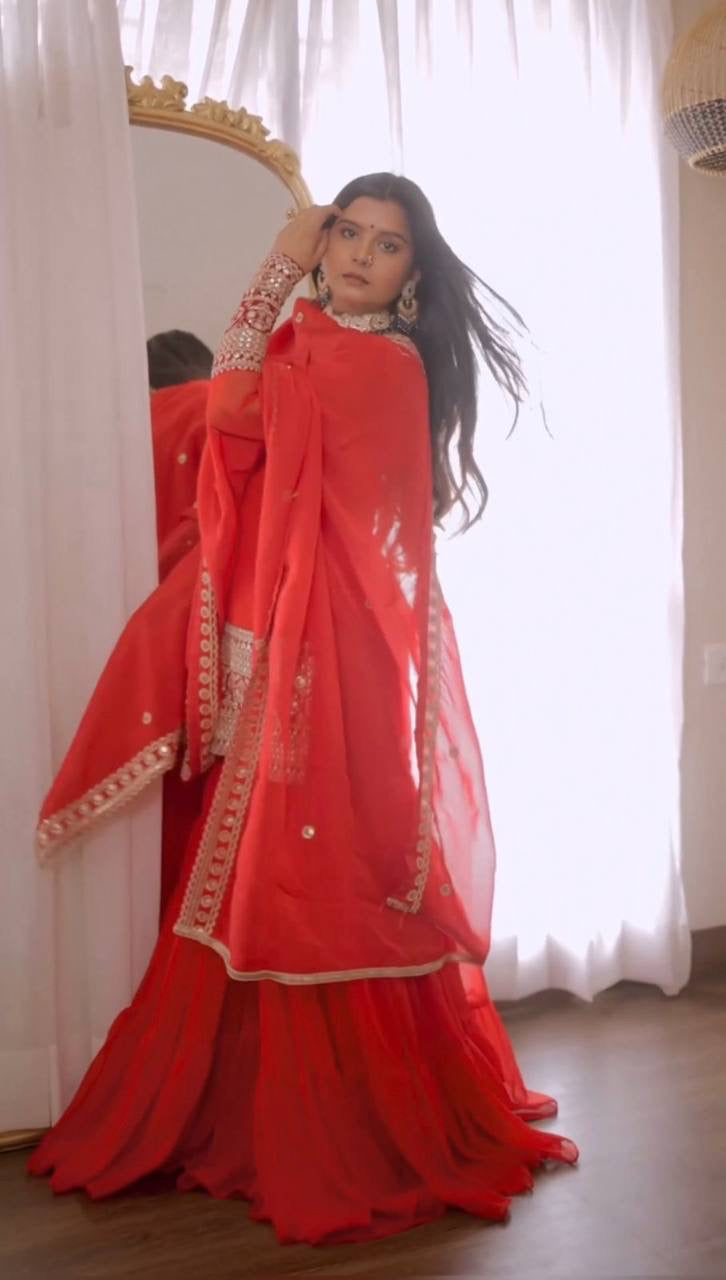 Zaariya Sharara Set