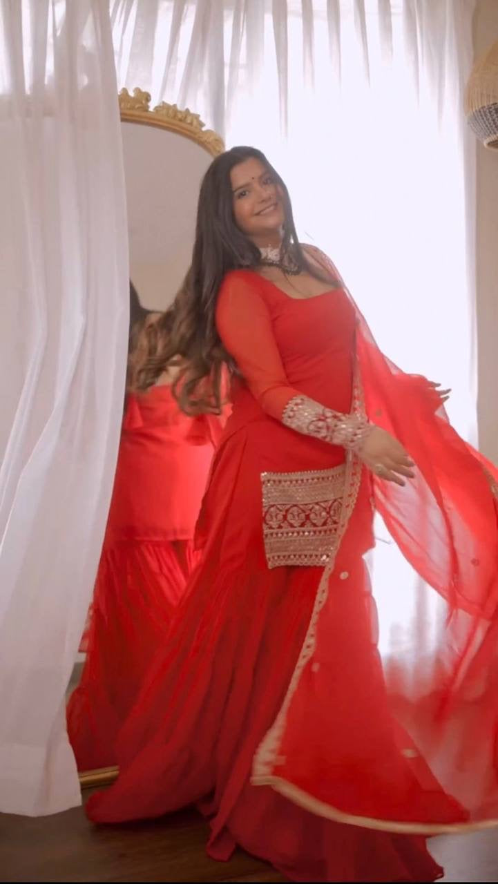 Zaariya Sharara Set