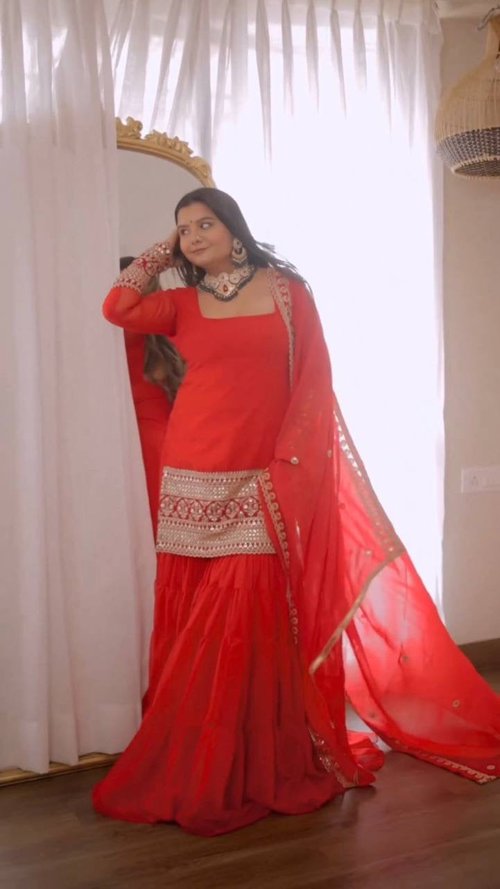 Zaariya Sharara Set