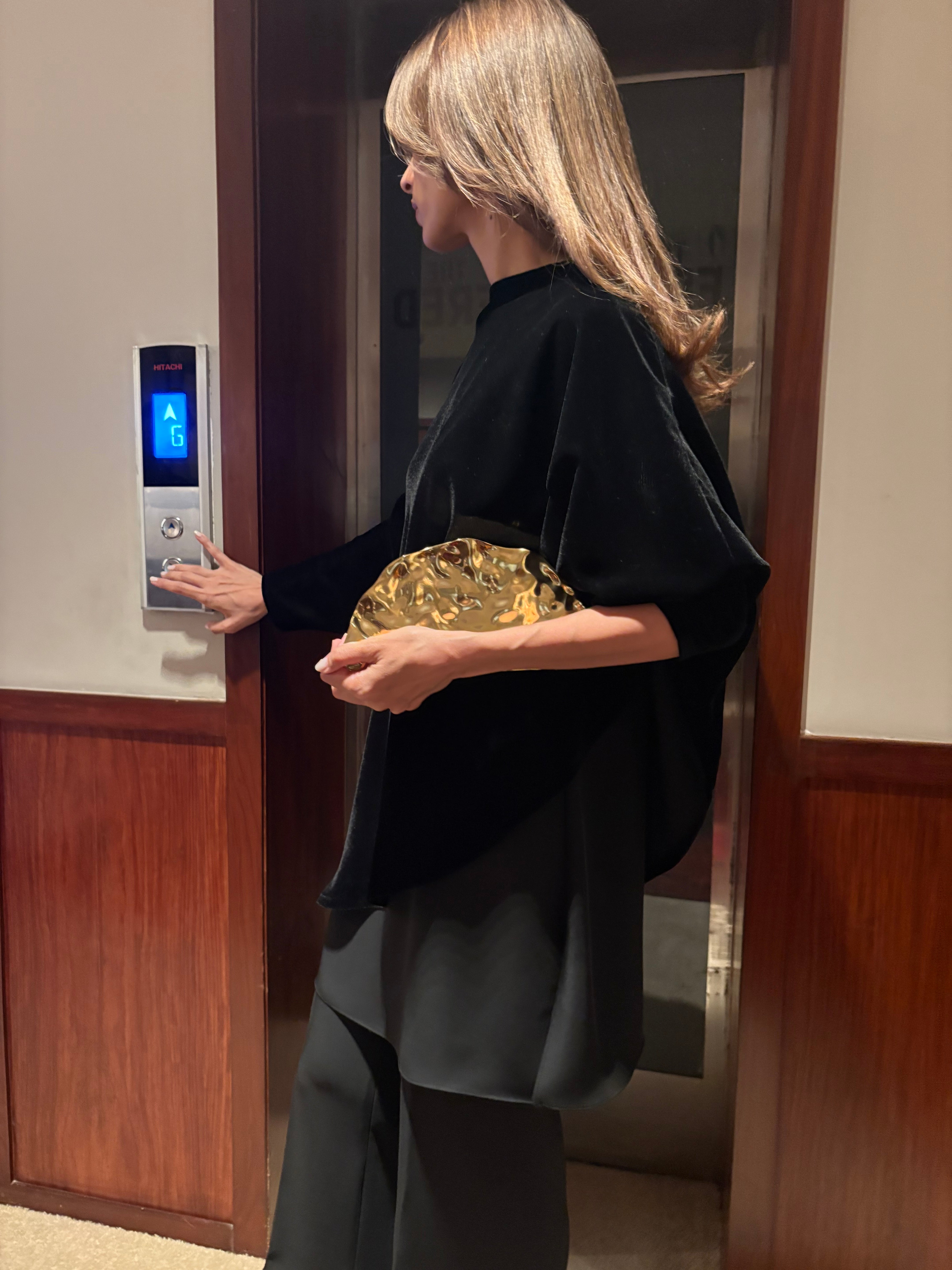 Zenith Velvet Cape 3 Piece Co-ord Set