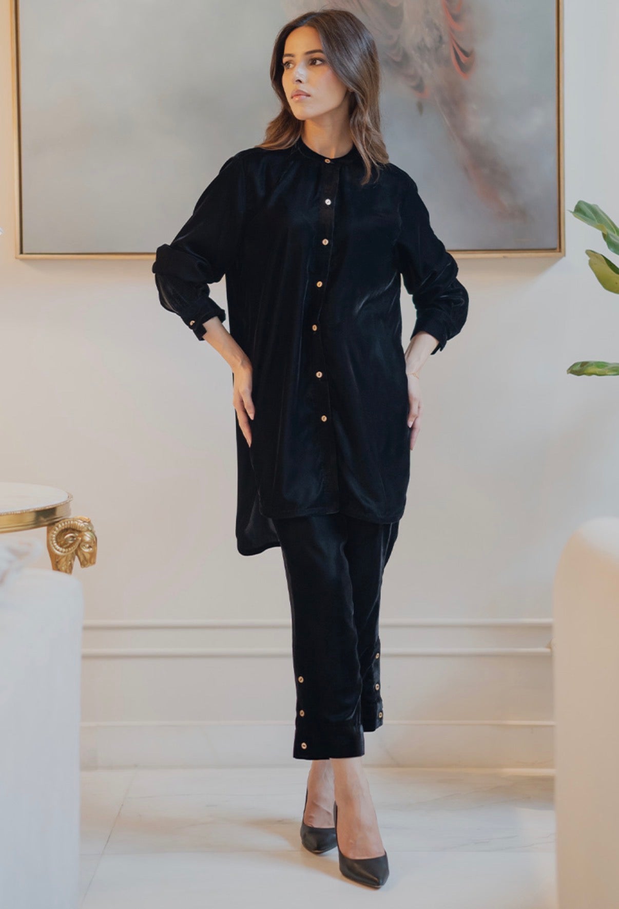 Eclipse Velvet Co-ord Set