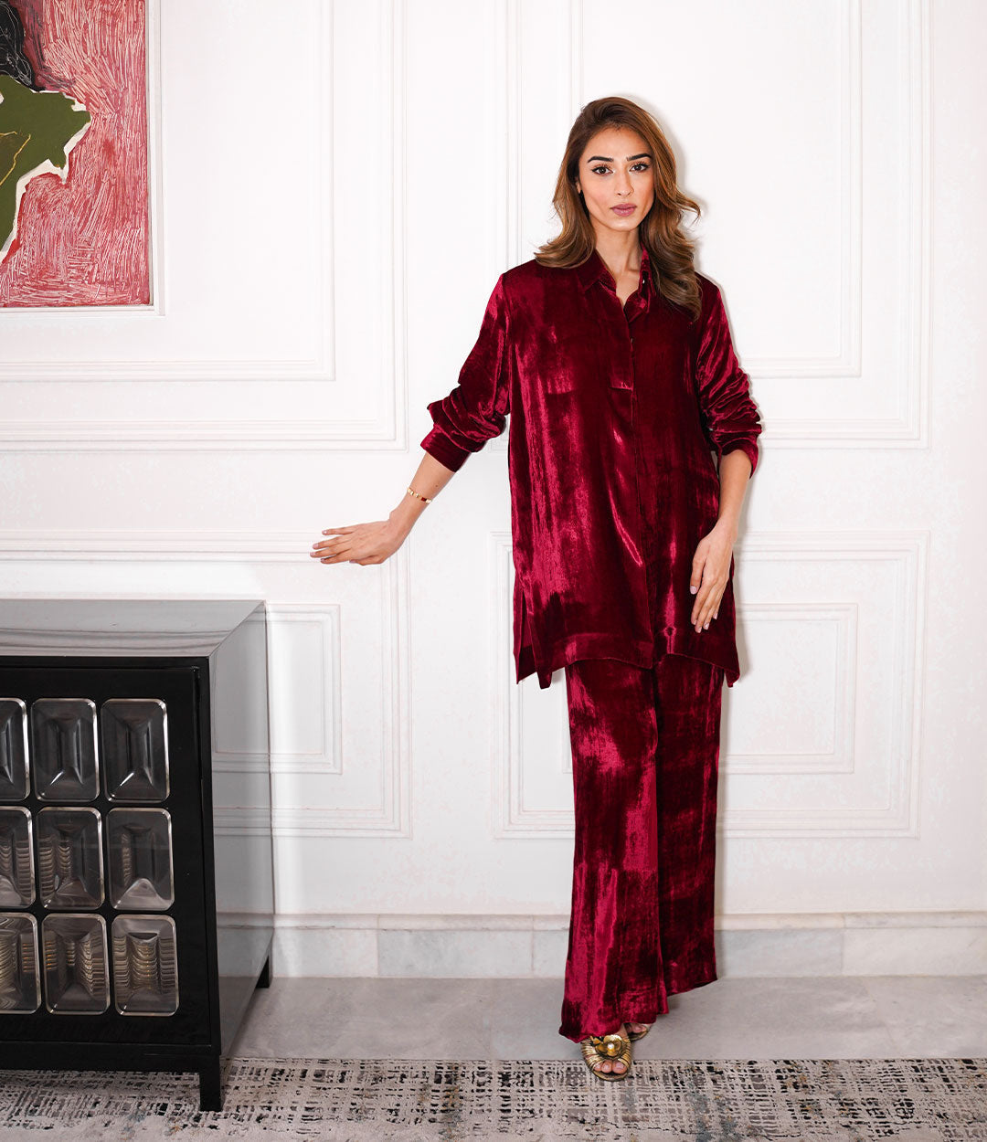 Vienna Velvet Co-ord Set