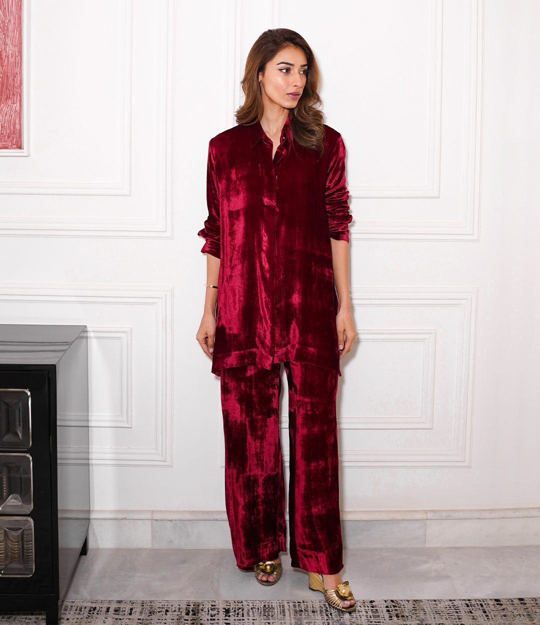 Vienna Velvet Co-ord Set