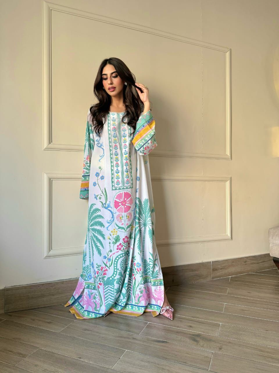 Bloom Kaftan Dress