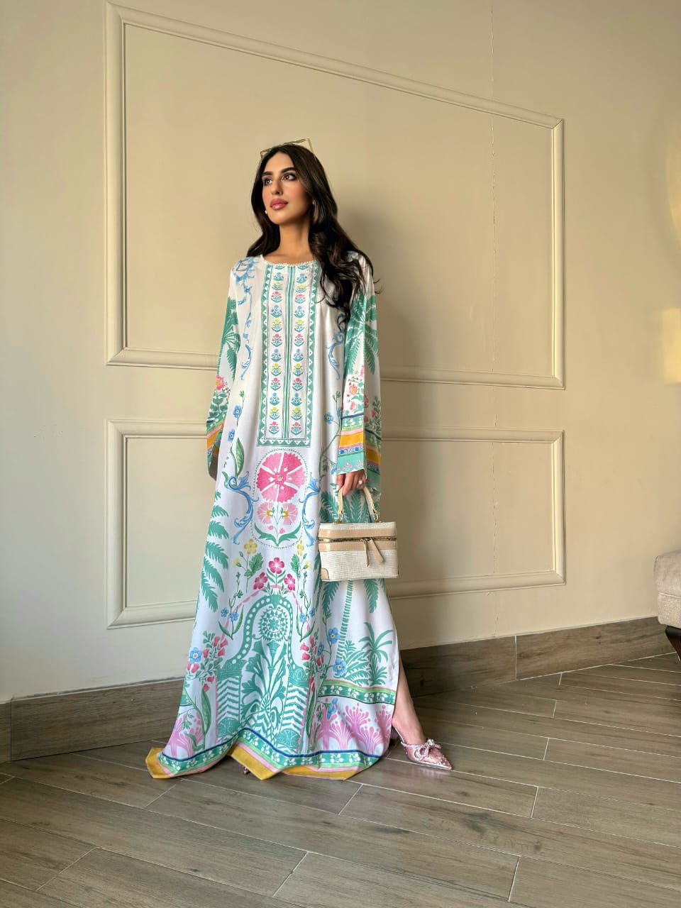 Bloom Kaftan Dress