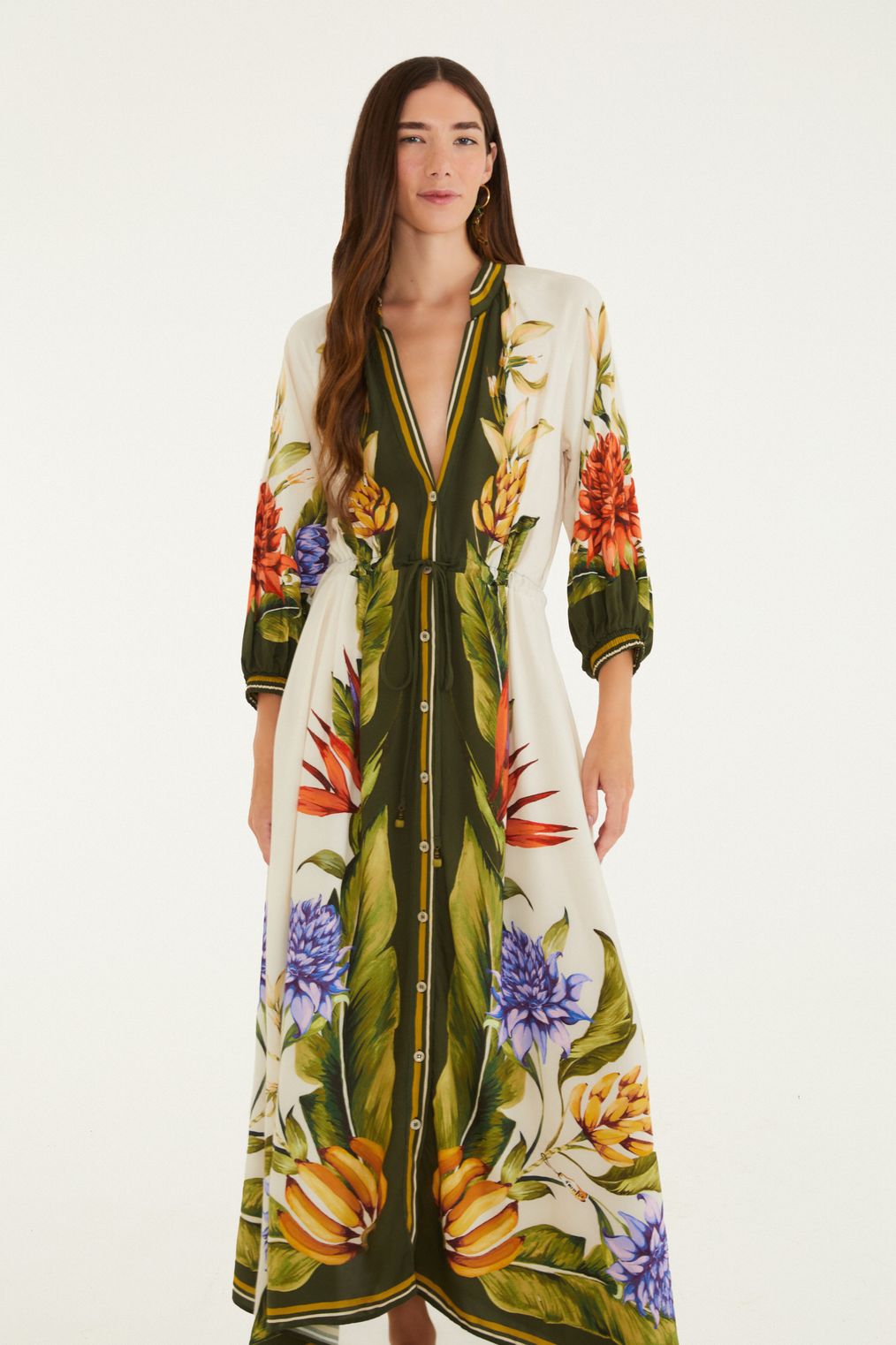 Heliopetra Floral Dress
