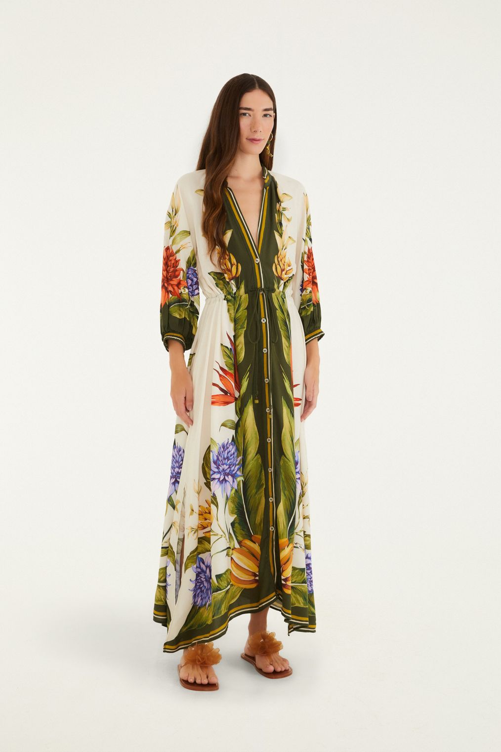 Heliopetra Floral Dress
