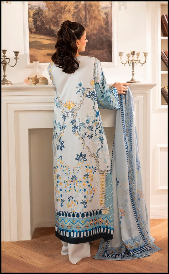Azure Heritage Long Kurta