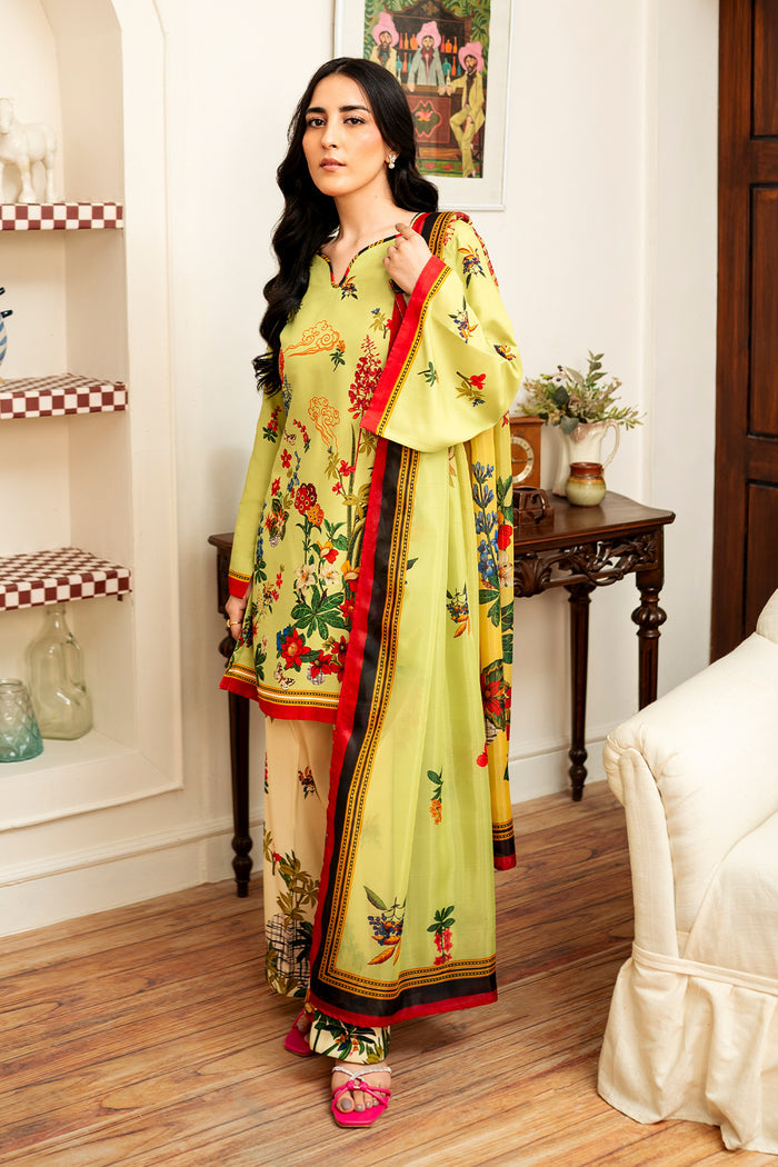 Sunshine Co-ord Set with Dupatta