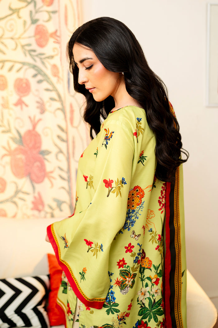 Sunshine Co-ord Set with Dupatta