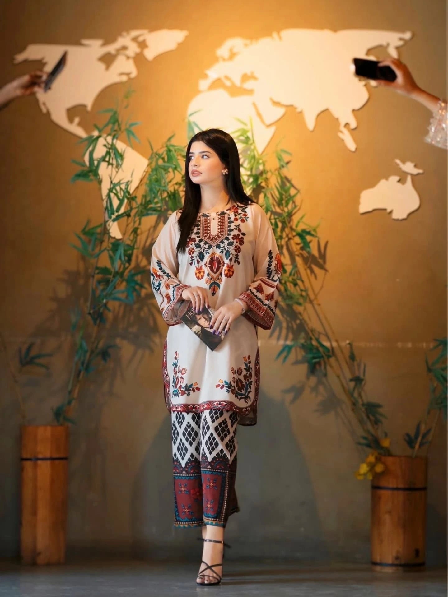 Ozaka Beige Co-ord Set
