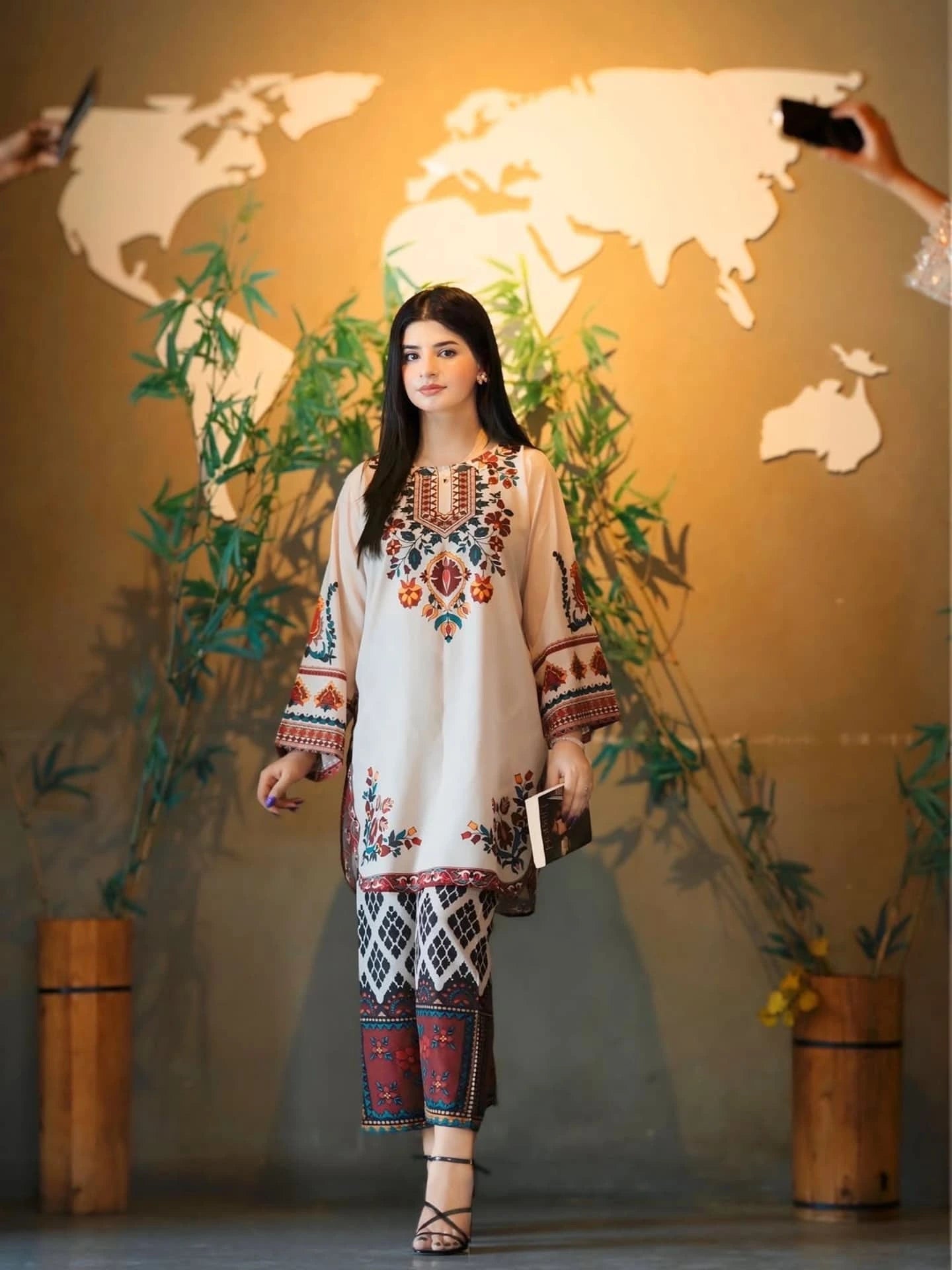 Ozaka Beige Co-ord Set