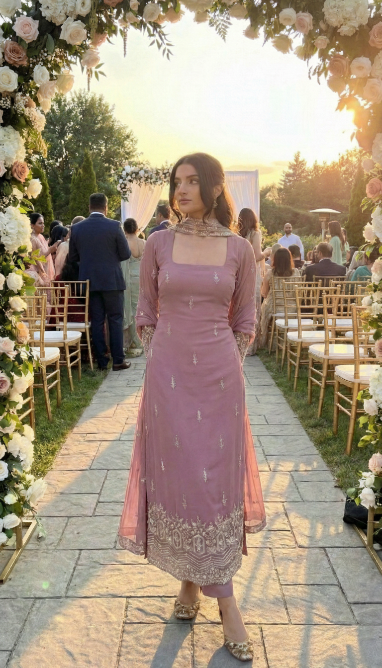 Pristine Corset Back Kurta Set