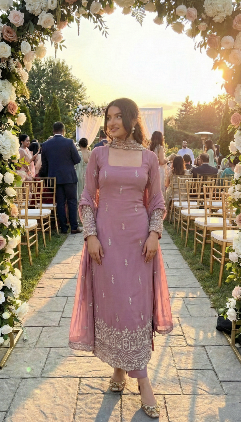 Pristine Corset Back Kurta Set