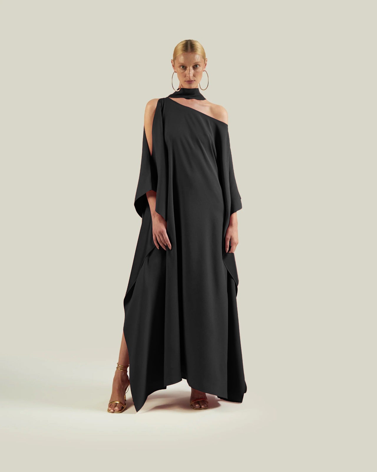 Flared Veil Dress